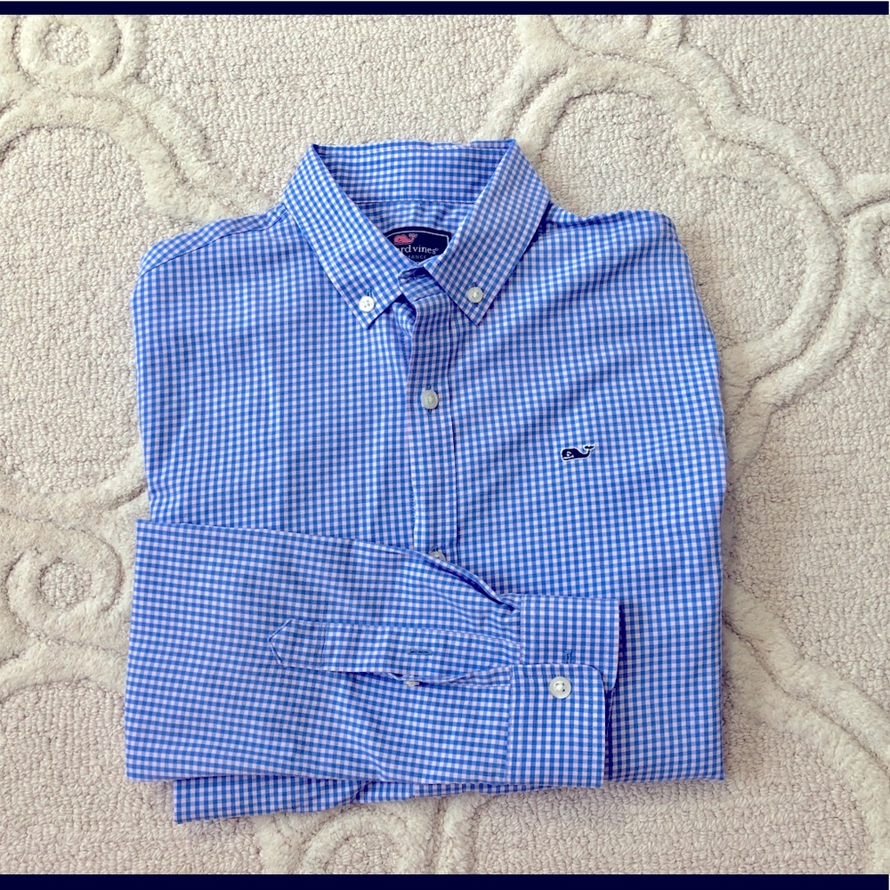 Vineyard Vines Boys Performance button down shirt